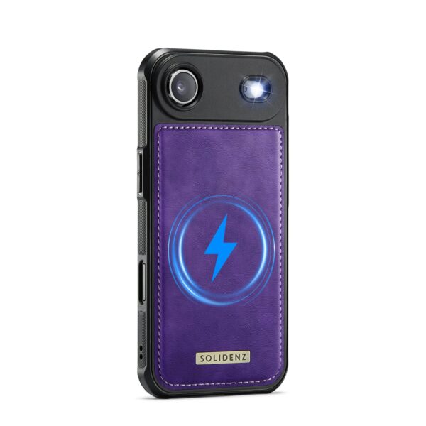 Solidenz MagSafe Wallet Backcover for iPhone Air - Purple - Image 4