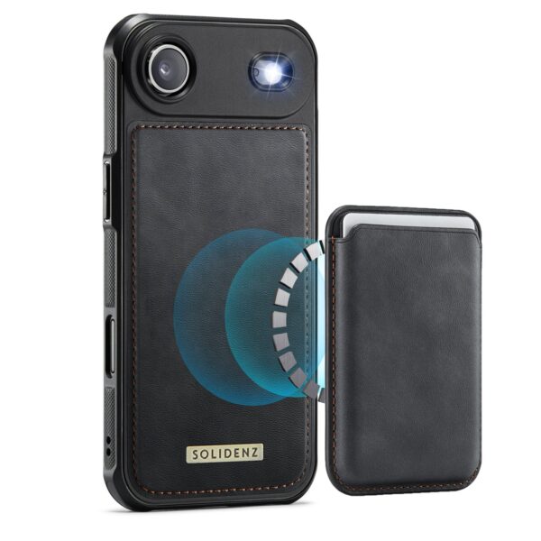 Solidenz MagSafe Wallet Backcover for iPhone Air - Black