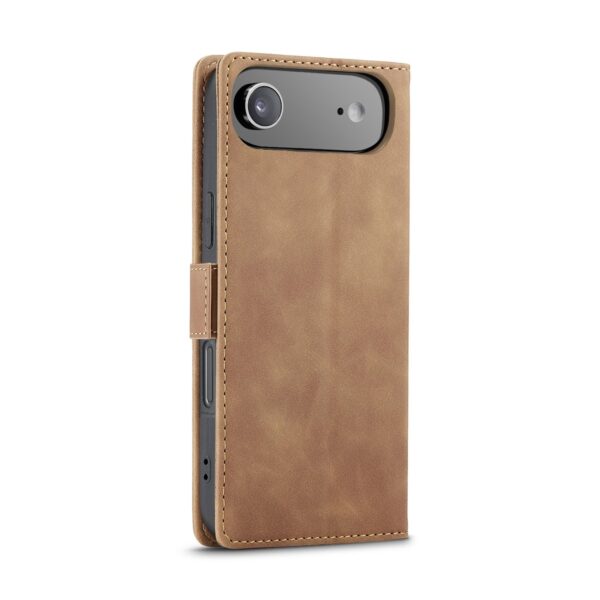 Solidenz Urban Book iPhone Air hoesje - Bruin - Afbeelding 4