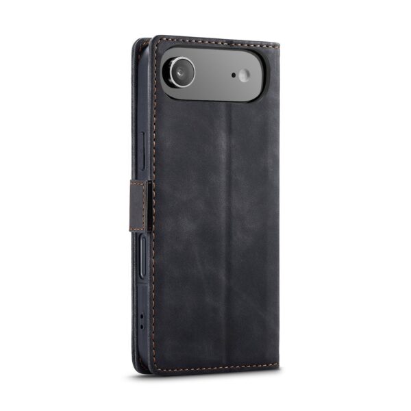 Solidenz Urban Book iPhone Air hoesje - Zwart - Afbeelding 4
