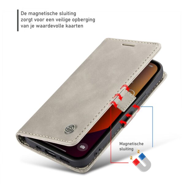 Solidenz Urban Book iPhone 17 Pro Max hoesje - Beige - Afbeelding 7