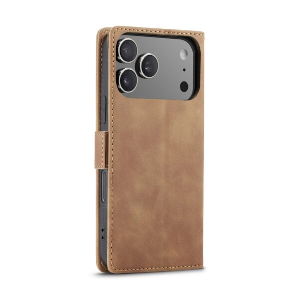 Solidenz Urban Book iPhone 17 Pro Max hoesje - Bruin - Afbeelding 4
