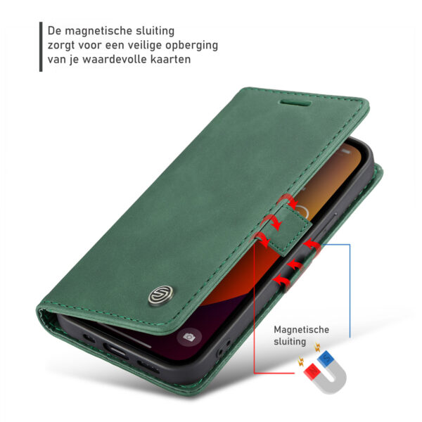 Solidenz Urban Book iPhone 17 Pro Max hoesje - Groen - Afbeelding 7