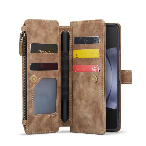 Solidenz Urban Case Samsung Z Fold 7 Hoesje - Bruin - Afbeelding 3