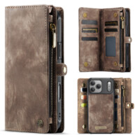 Solidenz Urban Wallet iPhone 17 Pro Max case – Brown