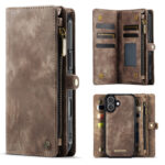 variatie Solidenz Urban Wallet iPhone 17 case – Brown