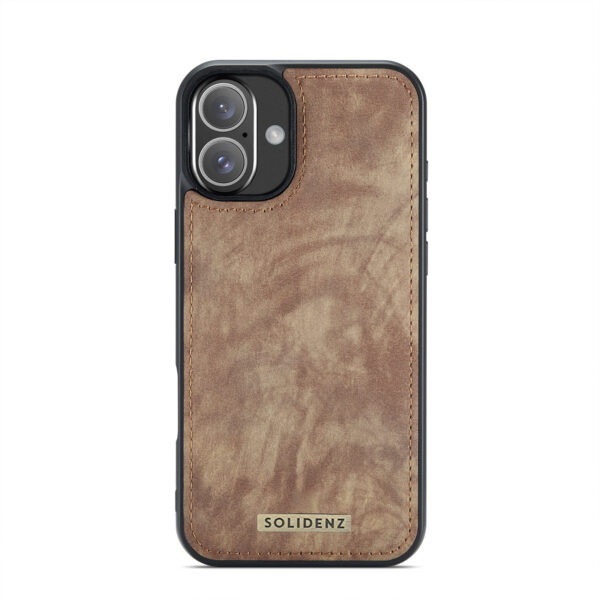 Solidenz Urban Wallet iPhone 17 hoesje - Bruin - Afbeelding 10