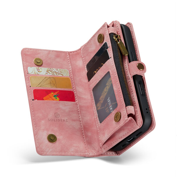 Solidenz Urban Wallet iPhone 17 hoesje - Roze - Afbeelding 3