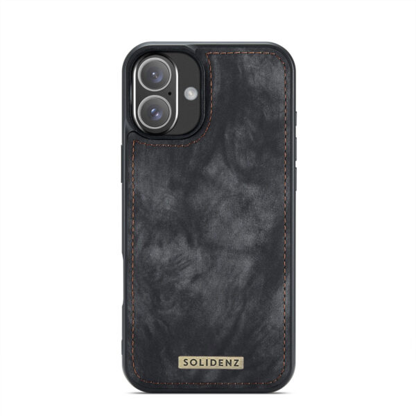 Solidenz Urban Wallet iPhone 17 hoesje - Zwart - Afbeelding 9