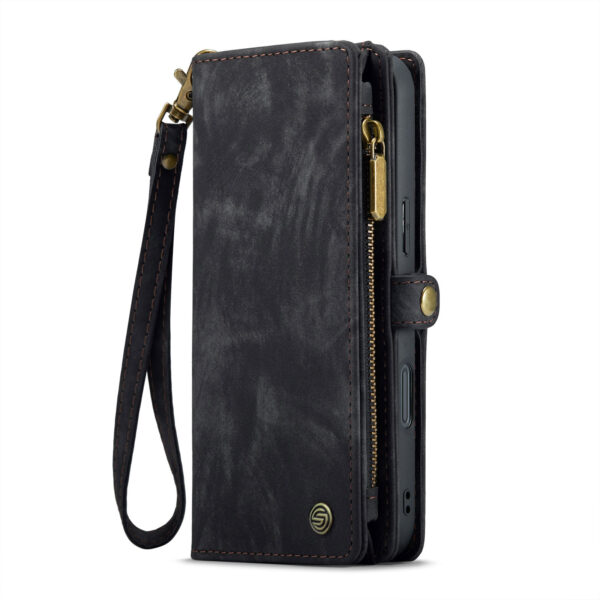 Solidenz Urban Wallet iPhone 17 hoesje - Zwart - Afbeelding 2