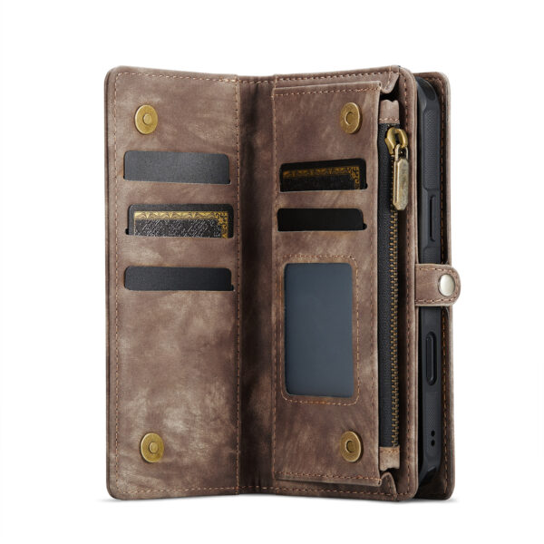 Solidenz Urban Wallet iPhone Air hoesje - Bruin - Afbeelding 6