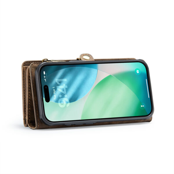 Solidenz Urban Wallet iPhone Air hoesje - Bruin - Afbeelding 8