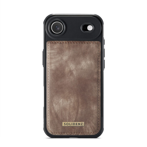 Solidenz Urban Wallet iPhone Air hoesje - Bruin - Afbeelding 9