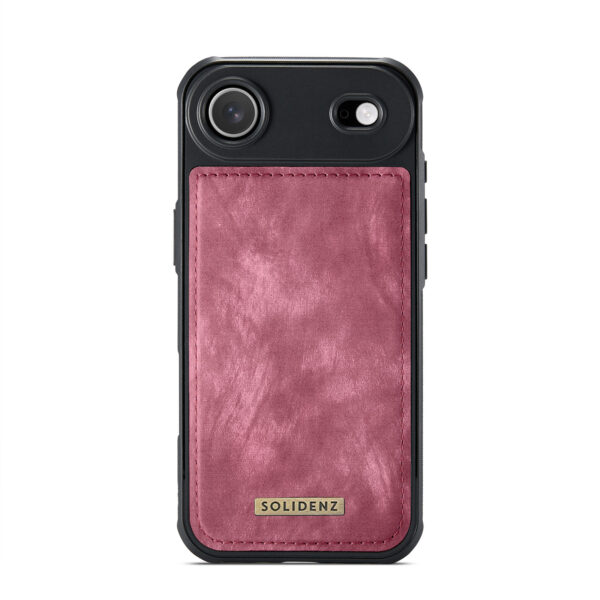 Solidenz Urban Wallet iPhone Air hoesje - Rood - Afbeelding 9