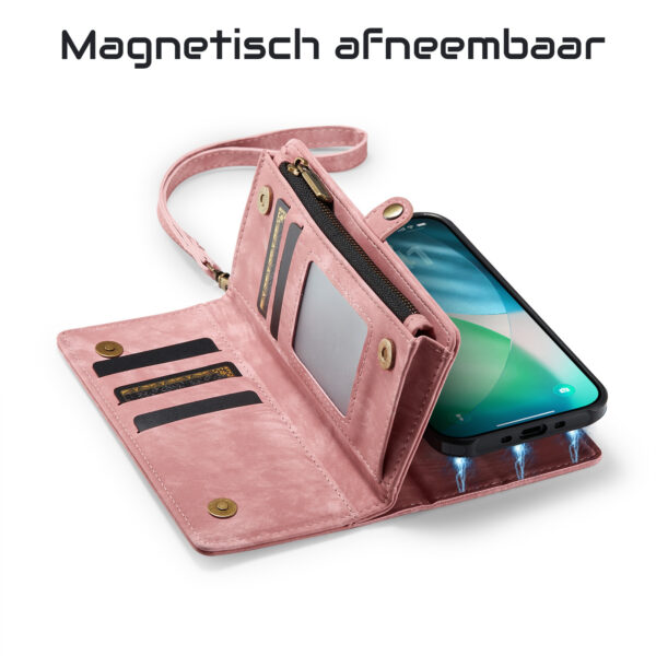 Solidenz Urban Wallet iPhone Air hoesje - Roze - Afbeelding 7