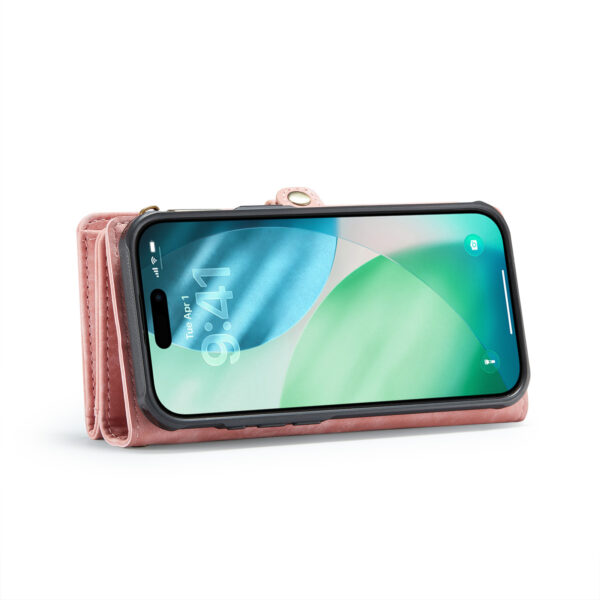 Solidenz Urban Wallet iPhone Air hoesje - Roze - Afbeelding 8