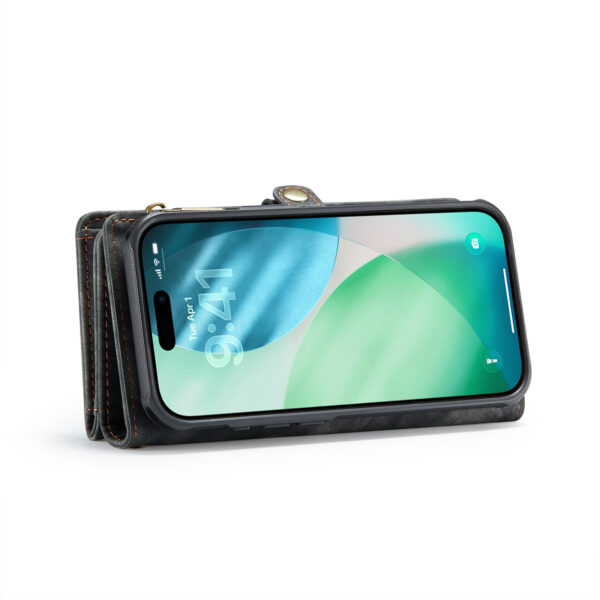 Solidenz Urban Wallet iPhone Air hoesje - Zwart - Afbeelding 8