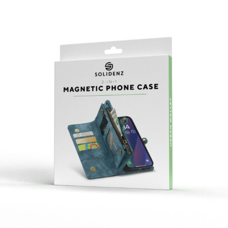 Solidenz Urban Wallet iPhone Air hoesje – Blauw