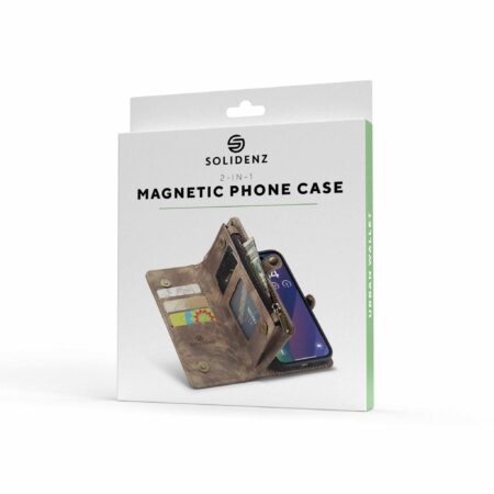 Solidenz Urban Wallet iPhone Air hoesje – Bruin