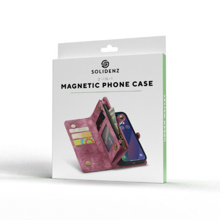 Solidenz Urban Wallet iPhone Air hoesje – Rood