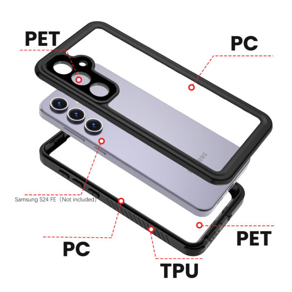 Turtle Shift Fully waterproof and dustproof case Samsung Galaxy S24 FE - Image 3