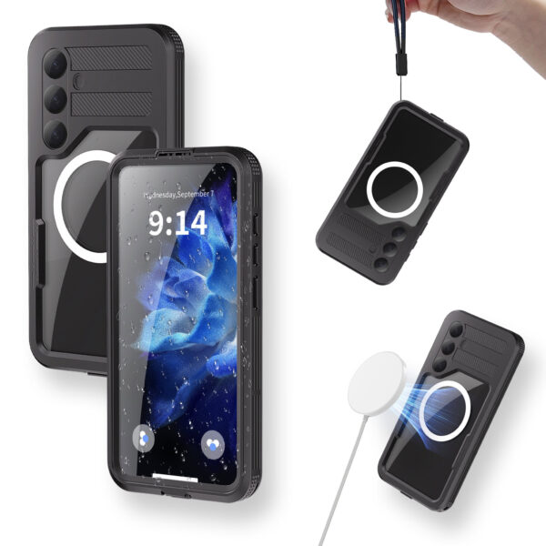 Turtle Shift Volledig waterdicht en stofdicht hoesje Samsung Galaxy S25 Plus - MagSafe compatibel - Afbeelding 5