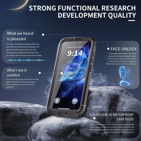 Turtle Shift Volledig waterdicht en stofdicht hoesje Samsung Galaxy S25 Plus - MagSafe compatibel - Afbeelding 8