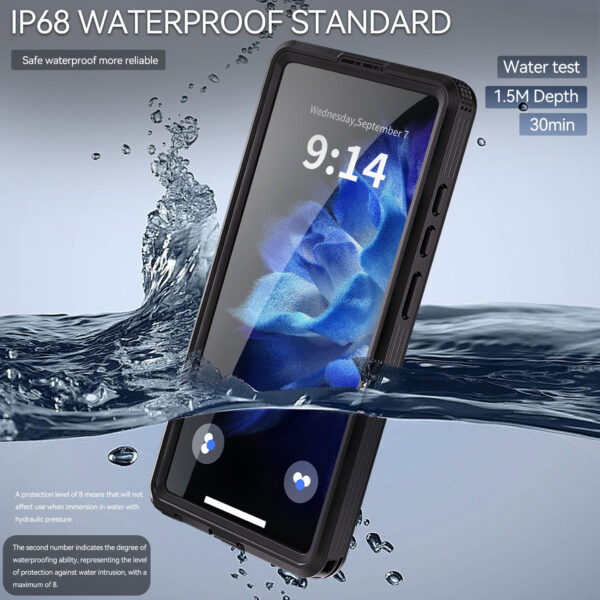 Turtle Shift Volledig waterdicht en stofdicht hoesje Samsung Galaxy S25 Ultra - MagSafe compatibel - Afbeelding 5