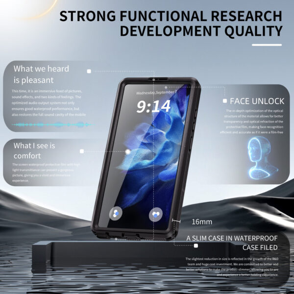 Turtle Shift Volledig waterdicht en stofdicht hoesje Samsung Galaxy S25 Ultra - MagSafe compatibel - Afbeelding 9