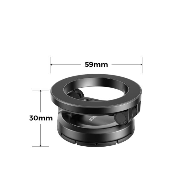 Joyroom magnetische telefoonhouder auto – Universeel (4,7–7") – Zwart - Afbeelding 3