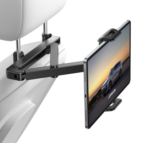 Joyroom tablet/telefoon houder hoofdsteun – 70–158 mm – Zwart - Afbeelding 9