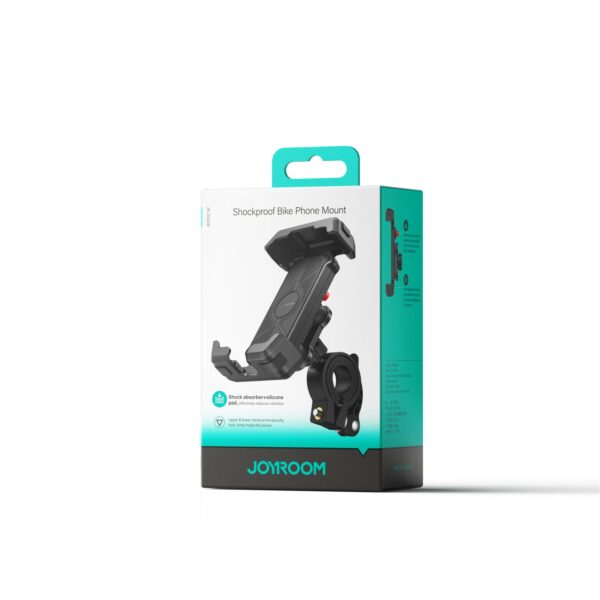 Joyroom telefoonhouder stuur – voor 4,7–7" – Zwart - Afbeelding 10