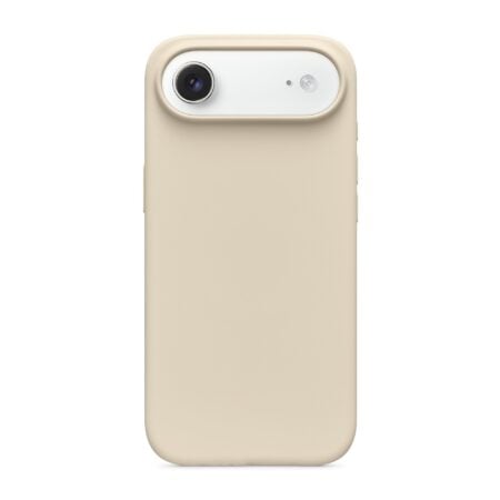 Solidenz Beige Siliconen iPhone Air hoesje met MagSafe – Desert Sand