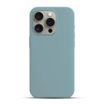 variatie Solidenz Blauw Siliconen iPhone 16 Pro Max hoesje met MagSafe – Sierra Blue