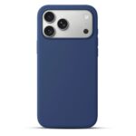 variatie Solidenz Blauw Siliconen iPhone 17 Pro hoesje met MagSafe – Navy Blue