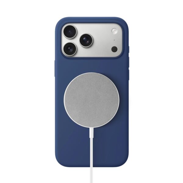 Solidenz Blauw Siliconen iPhone 17 Pro hoesje met MagSafe - Navy Blue - Afbeelding 2