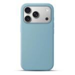 variatie Solidenz Blauw Siliconen iPhone 17 Pro hoesje met MagSafe – Sierra Blue