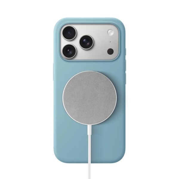 Solidenz Blauw Siliconen iPhone 17 Pro hoesje met MagSafe - Sierra Blue - Afbeelding 7
