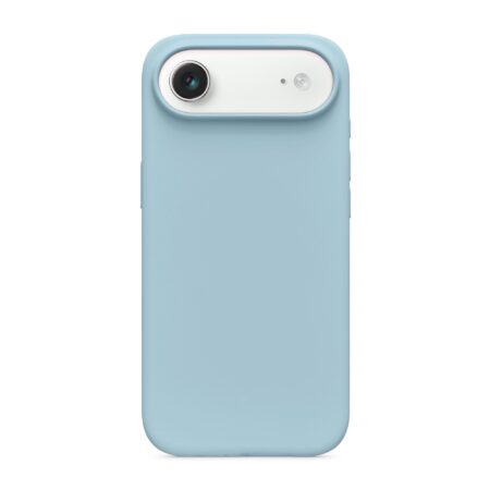 Solidenz Blauw Siliconen iPhone Air hoesje met MagSafe – Sierra Blue