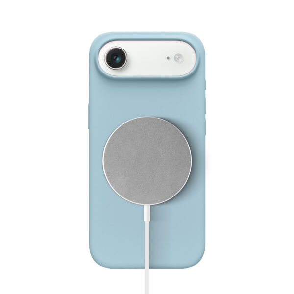 Solidenz Blauw Siliconen iPhone Air hoesje met MagSafe - Sierra Blue - Afbeelding 2