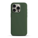 variatie Solidenz Groen Siliconen iPhone 15 Pro Max hoesje met MagSafe – Pine Green