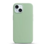 variatie Solidenz Groen Siliconen iPhone 15 hoesje met MagSafe – Mint