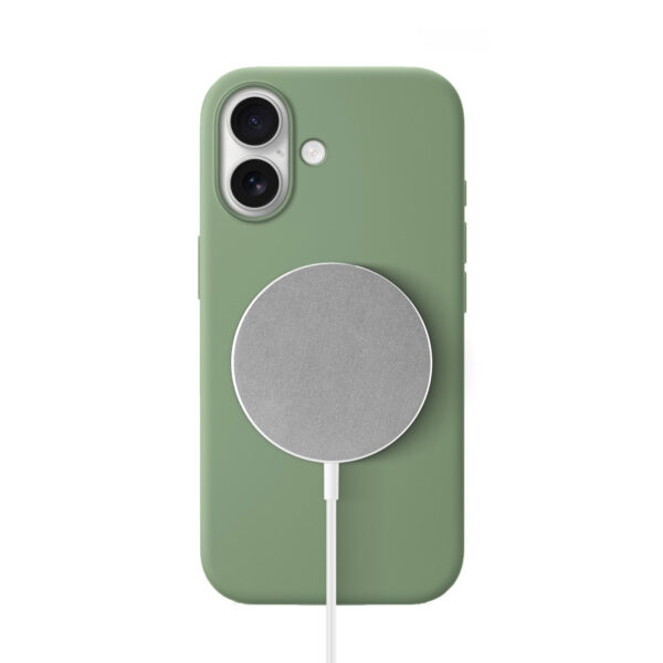 Solidenz Groen Siliconen iPhone 17 hoesje met MagSafe - Mint - Afbeelding 9