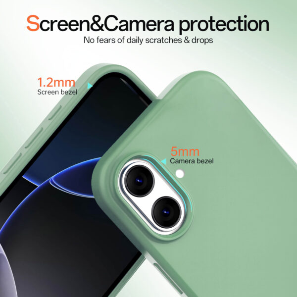 Solidenz Groen Siliconen iPhone 17 hoesje met MagSafe - Mint - Afbeelding 10