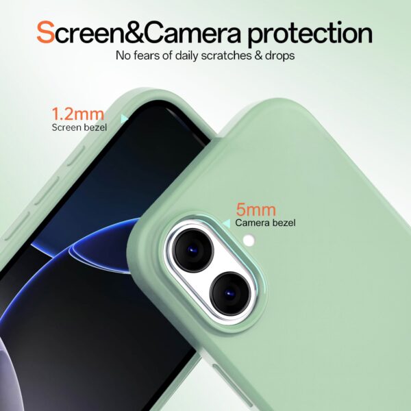 Solidenz Groen Siliconen iPhone 16 hoesje met MagSafe - Mint - Afbeelding 3