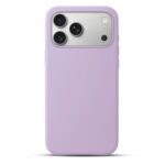 variatie Solidenz Lila Siliconen iPhone 17 Pro hoesje met MagSafe – Lavender