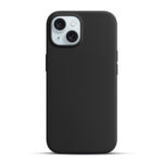 variatie Solidenz Zwart Siliconen iPhone 15 hoesje met MagSafe – Midnight Black