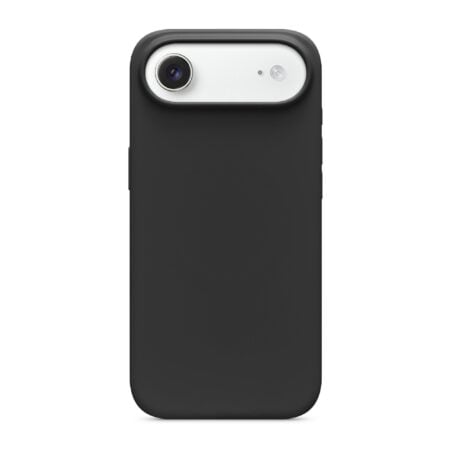 Solidenz Zwart Siliconen iPhone Air hoesje met MagSafe – Midnight Black