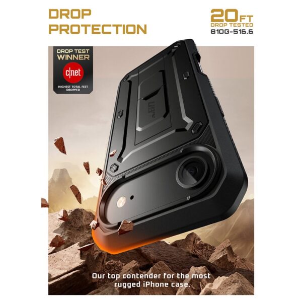 Supcase 360 Backcover with screen protector iPhone Air case - Black - Image 5