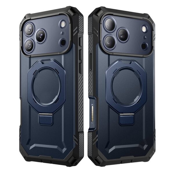 Supcase UB Grip Pro iPhone 17 Pro Max hoesje met Screenprotector en MagSafe - Blauw - Afbeelding 12